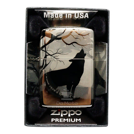 Isqueiro Zippo Wolves Design