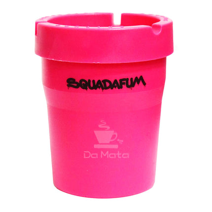 Caixa de Cinzeiro Turn Off Squadafum Pink and Blue