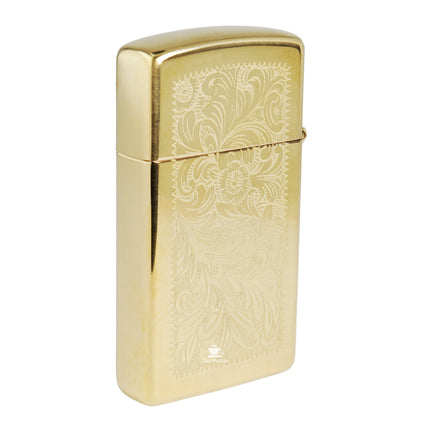 Isqueiro Zippo Slim Brass Venetian 1652B