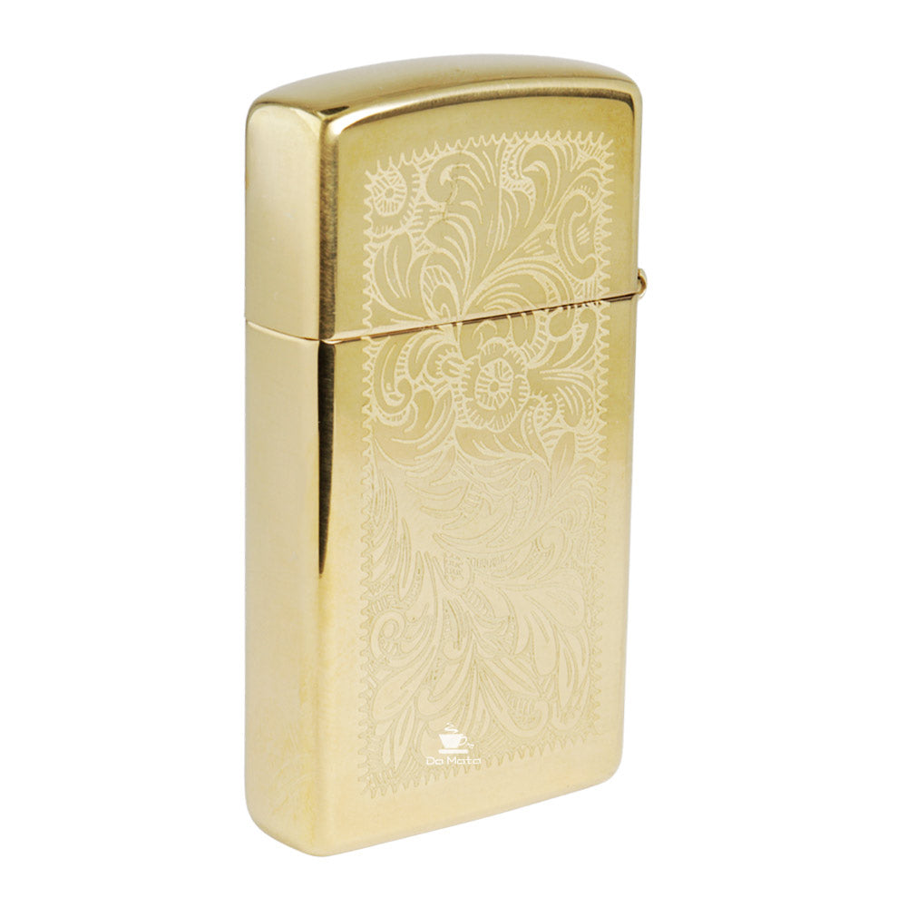 Isqueiro Zippo Slim Brass Venetian 1652B