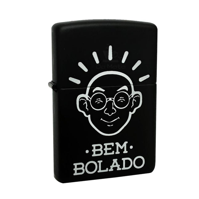 Isqueiro Zippo Logo Bem Bolado preto