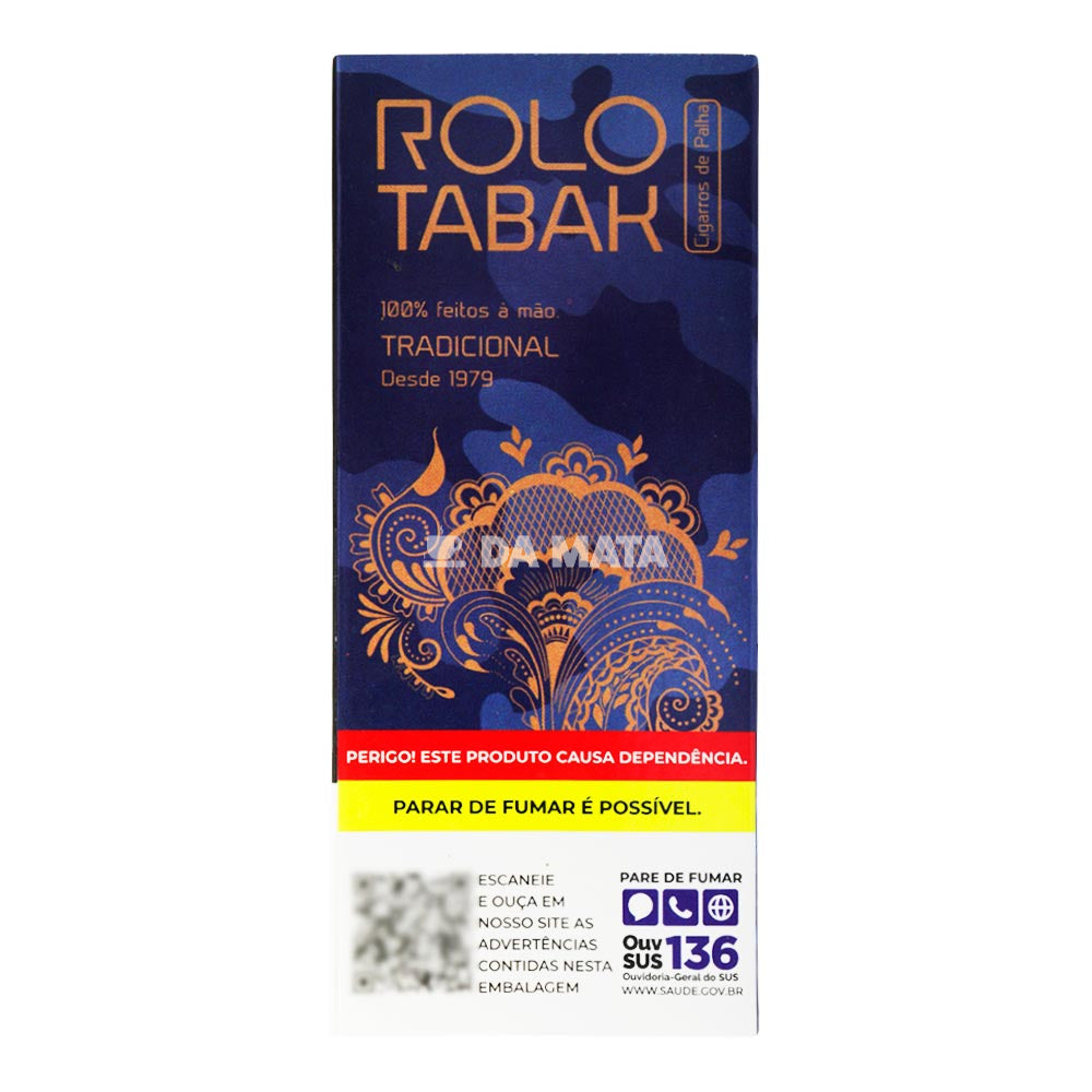Caixa de Palheiro Rolo Tabak Tradicional