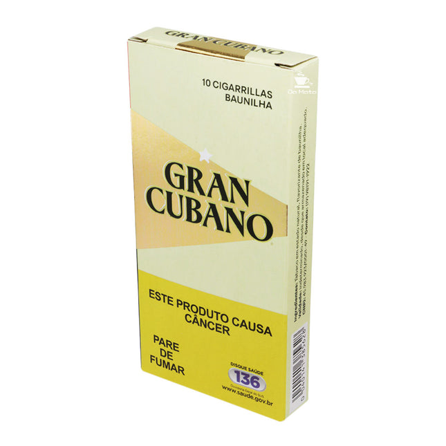 Cigarrilha Gran Cubano Baunilha