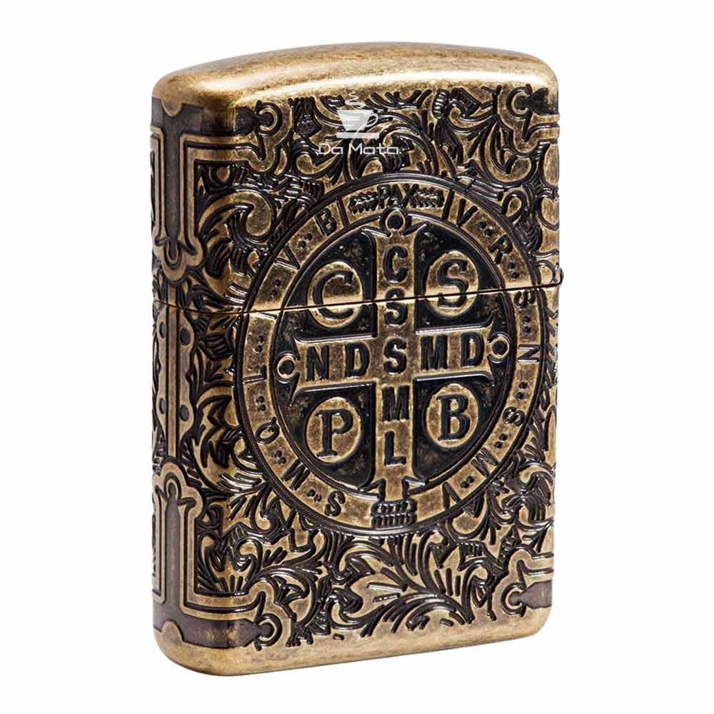 Isqueiro Constantine Zippo 29719 Armor® St. Benedict