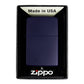 Isqueiro Zippo Regular Navy Blue Matte 239