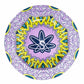 Cinzeiro de Metal Sadhu Mandala
