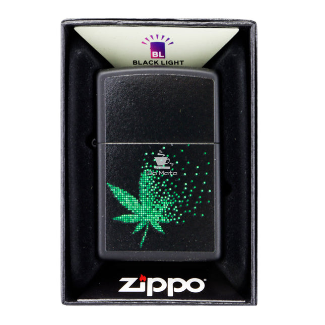 Isqueiro Zippo Pixel Cannabis Design 48677