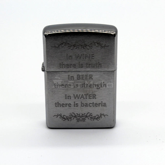 Zippo Frase em Ingles