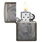 Isqueiro Zippo 49025 Currency Dólar Design