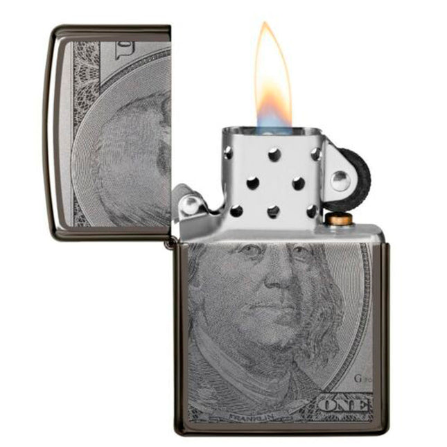 Isqueiro Zippo 49025 Currency Dólar Design