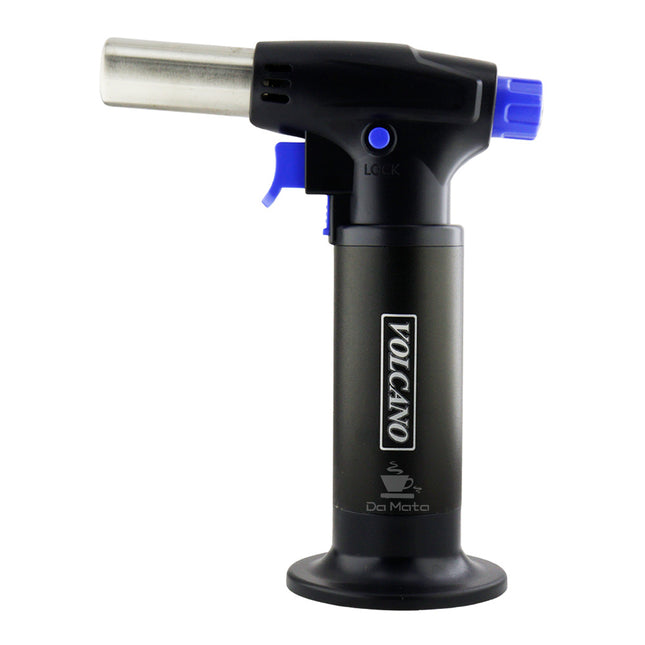 Maçarico Volcano Recarregável 12g MR1 Preto
