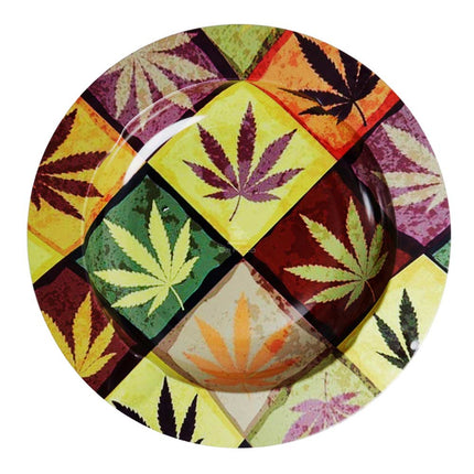 Cinzeiro de Metal Falling Leaves