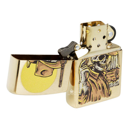 Isqueiro Zippo Cowboy Skull Design 48519