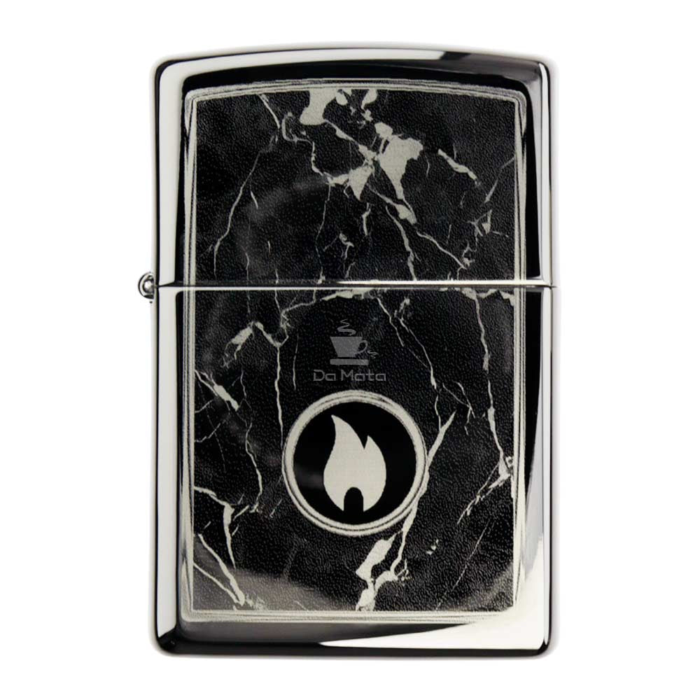 Isqueiro Zippo Marble Flame Design 46571