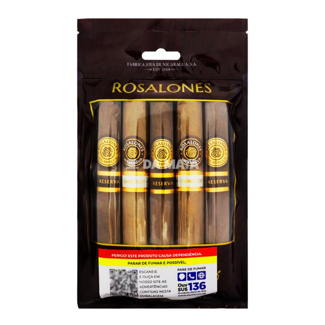 Kit de 5 Charutos Joya de Nicaragua Rosalones Line Go-Pack