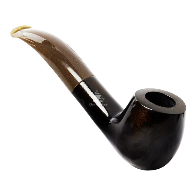 Cachimbo Elite II Curvo C/ Piteira de Acrílico Pequeno