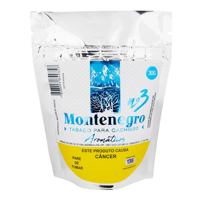 Montenegro P/ Cachimbo Baunilha N.3 30g