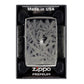 Isqueiro Zippo Black Polished Cannabis 48924