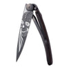 Canivete Deejo 37g Latino Skull All Black
