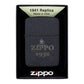 Isqueiro Zippo Black Crackle Design 46567