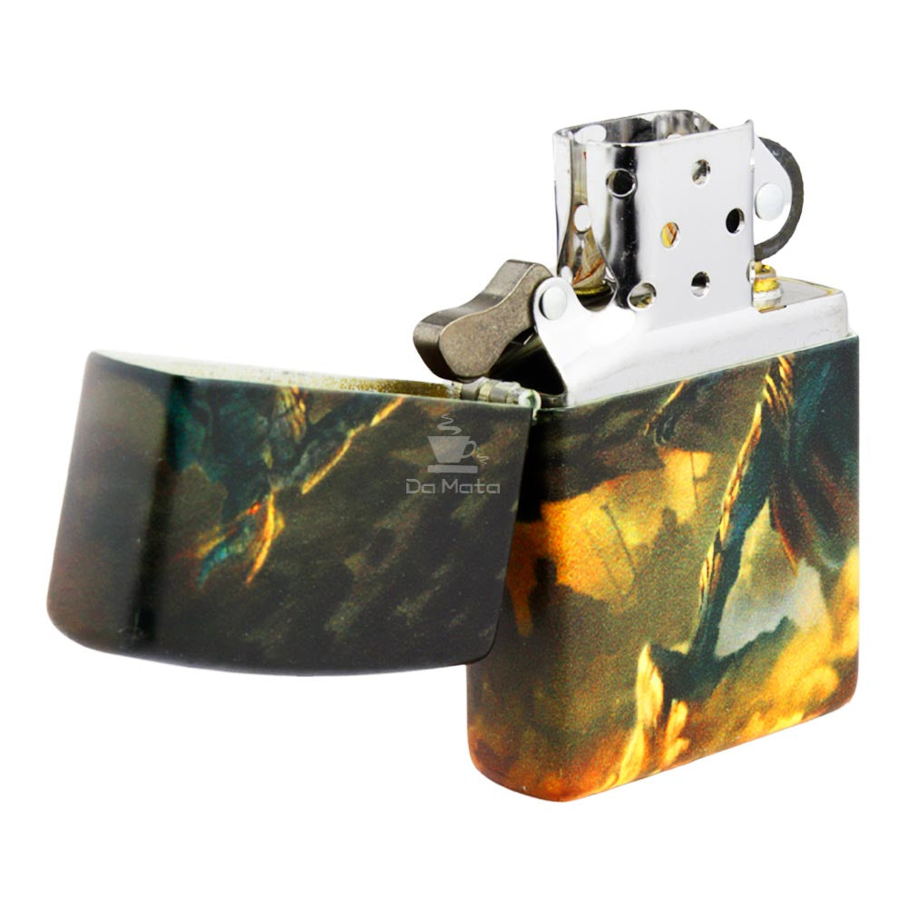 Isqueiro Zippo Kinght And Dragon Design 46284