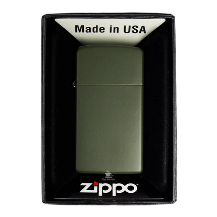 Isqueiro Zippo Slim Green Matte 1627