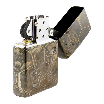 Isqueiro Zippo Trippy Skull Design 46425