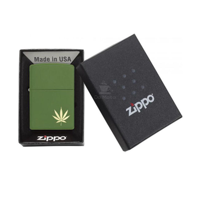 Zippo Leaf Design Laser