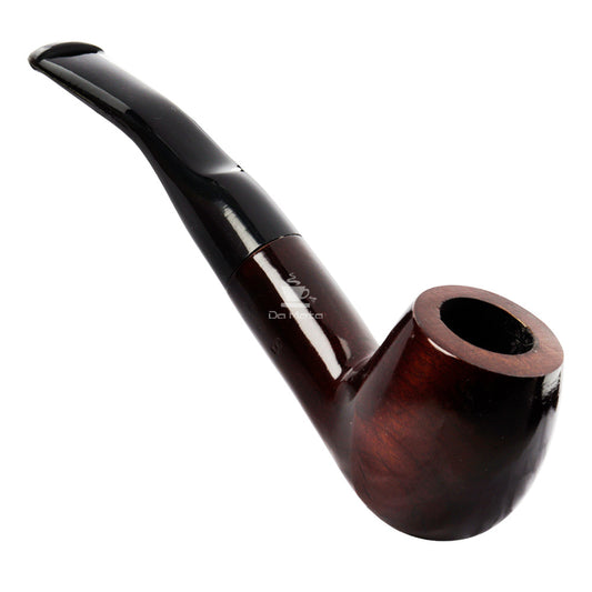 Cachimbo Elite II Curvo C/ Piteira de Resina Pequeno