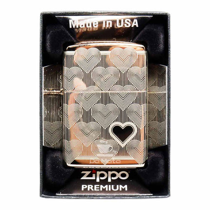 Isqueiro Zippo Heart Design