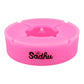 Caixa de Cinzeiro Silicone Sadhu Grande C/ Tampa Neon