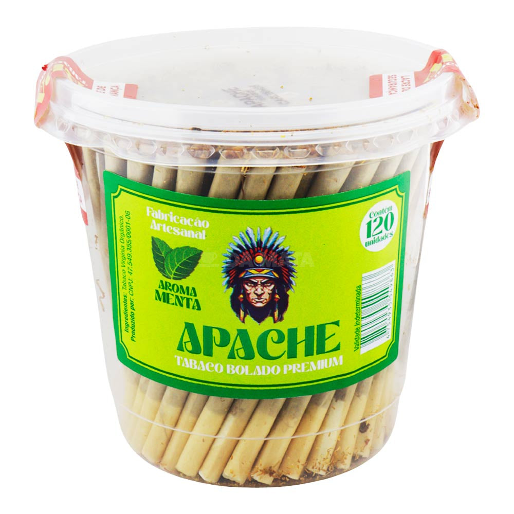 Pote de Tabaco Bolado Apache Menta