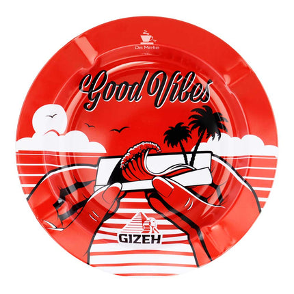 Caixa de Cinzeiro Gizeh Metal Good Vibes