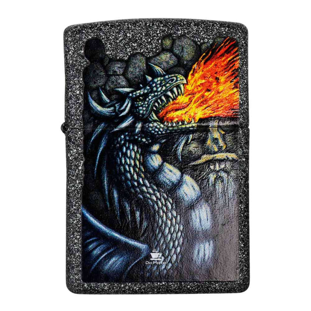 Isqueiro Zippo Fiery Dragon Design 49776