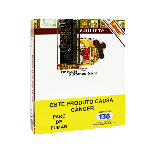 Petaca Charuto Romeo y Julieta nº 2