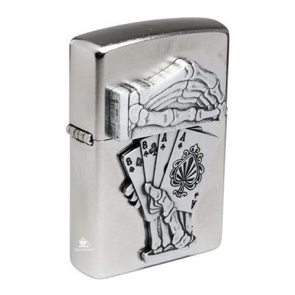 Isqueiro Zippo Dead Man's Hand Emblem 49536