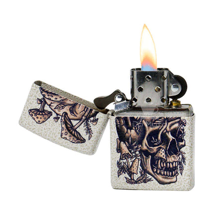 Isqueiro Zippo 49786 Skullshroom Design