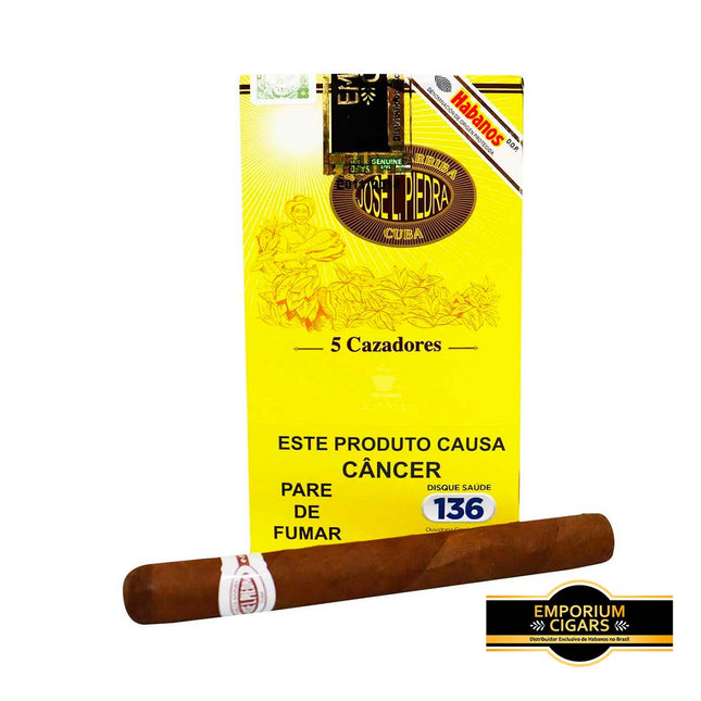 Petaca Josel L. Piedra Charuto 5 Cazadores