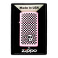 Isqueiro Zippo Checkered Skull Design 48680
