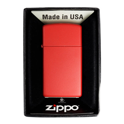 Isqueiro Zippo Slim Red Matte 1633
