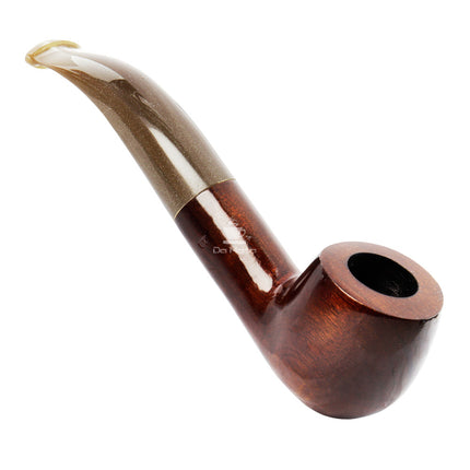 Cachimbo Elite II Curvo C/ Piteira de Acrílico Pequeno