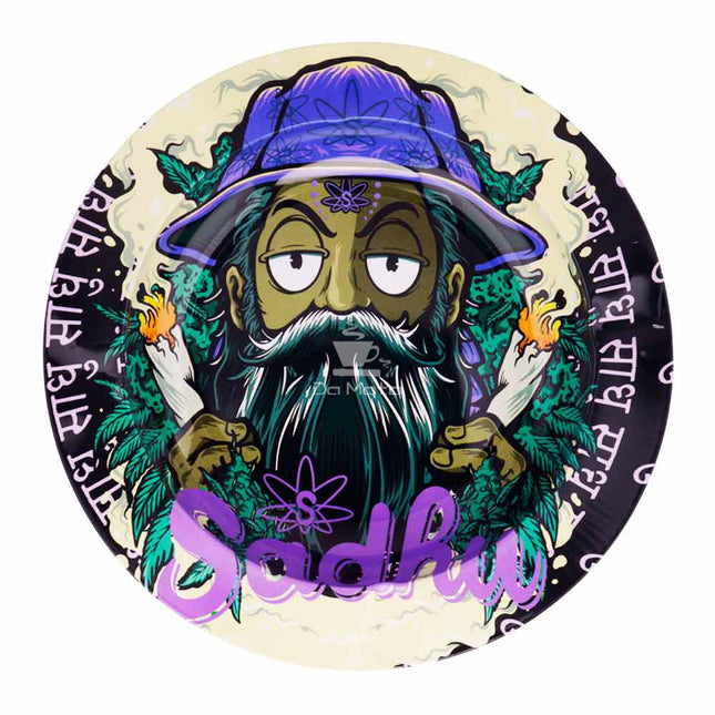 Cinzeiro de Metal Sadhu Redondo Pequeno