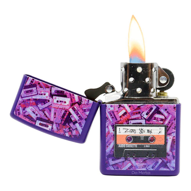 Isqueiro Zippo 80s Cassette Tape Design