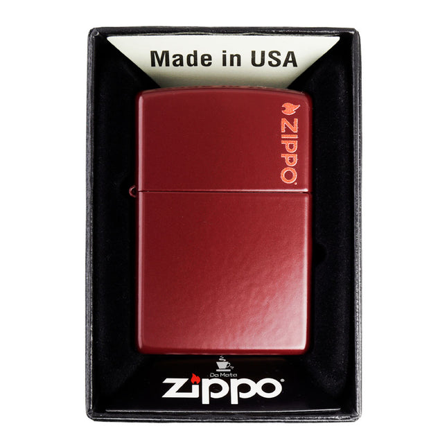 Isqueiro Zippo Clássico Merlot Whith 46021ZL