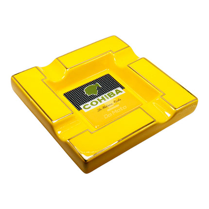 Cinzeiro de Porcelana Quadrado Cohiba Grande