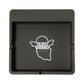 Caixa de Cinzeiro Silly Dog Grande Quadrado