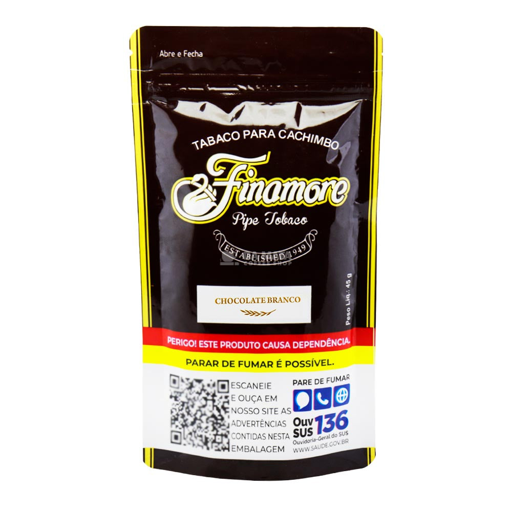 Tabaco Cachimbo Finamore Chocolate Branco
