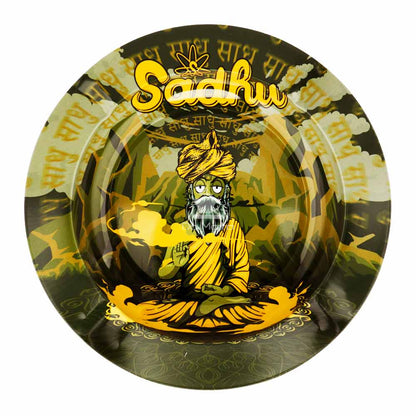 Cinzeiro de Metal Sadhu Redondo Pequeno