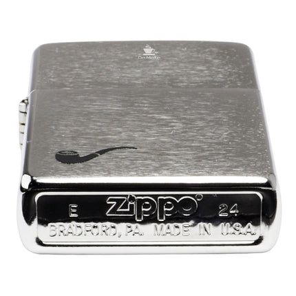 Isqueiro Zippo Classic Pipe Brushed Chrome 200PL