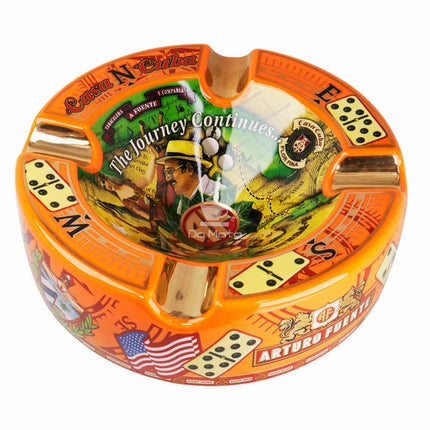 Cinzeiro de Cerâmica Arturo Fuente Casa Cuba